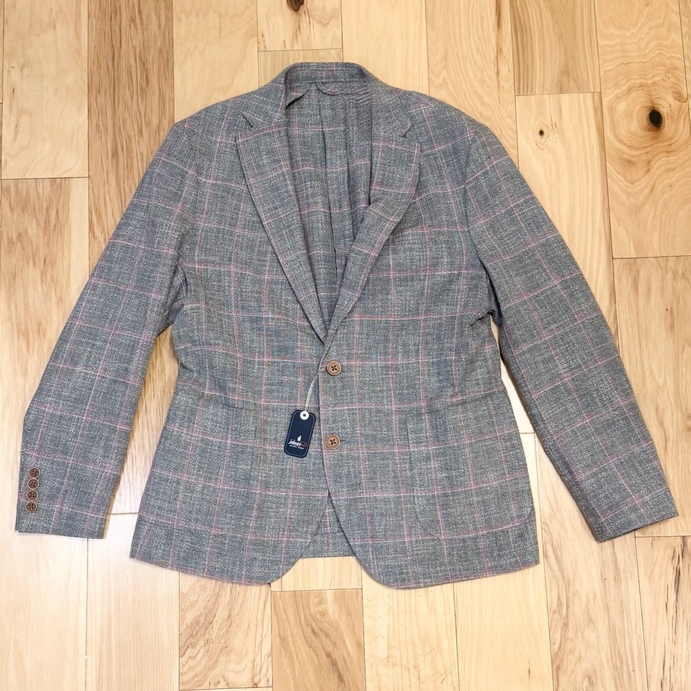 NWT Johnnie-O Men’s Frazier Wool Silk Sport Coat Blazer